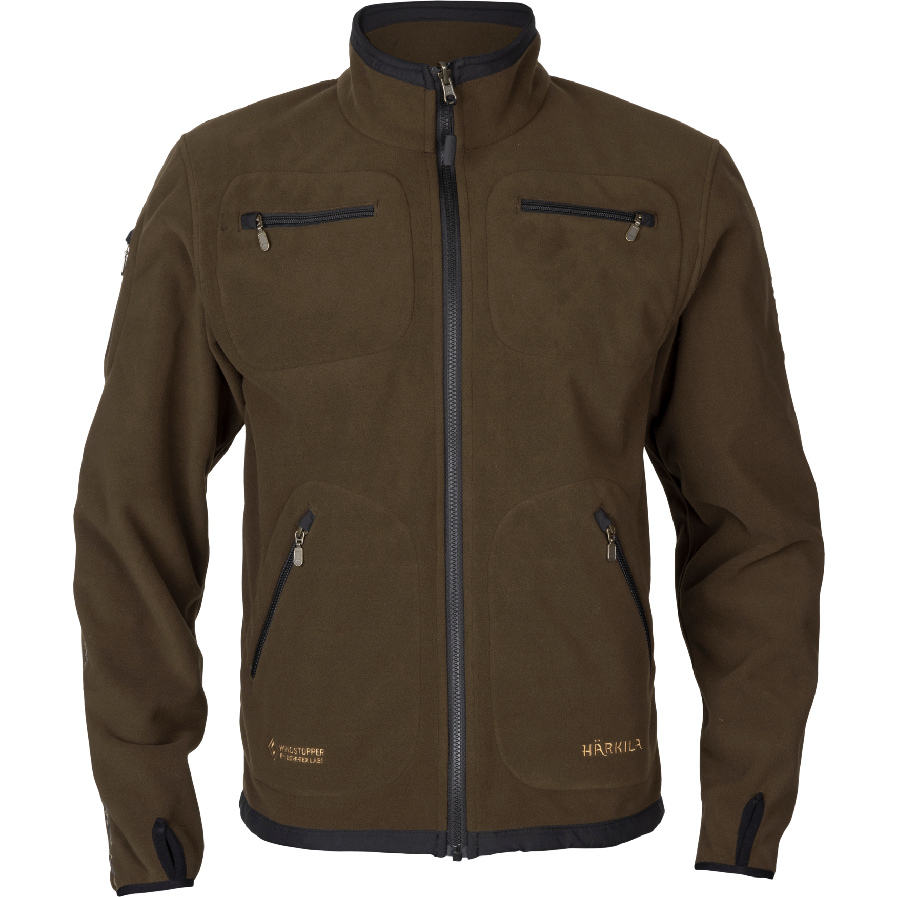 Härkila Kamko Fleecejacke Green/ Bordeaux