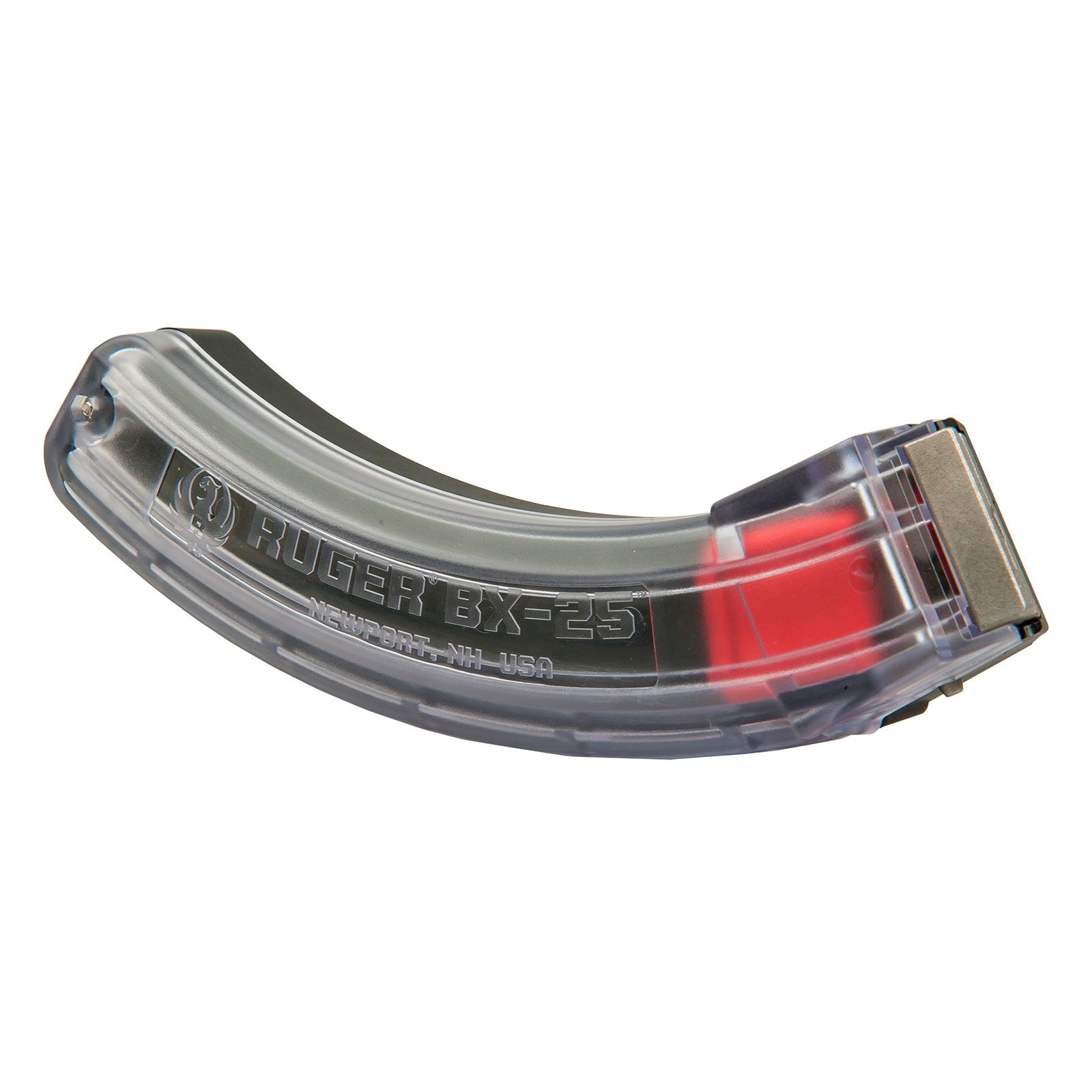 RUGER BX-25 Magazin für Ruger 10/22 transparent  Kal. .22lr  25-Schuss