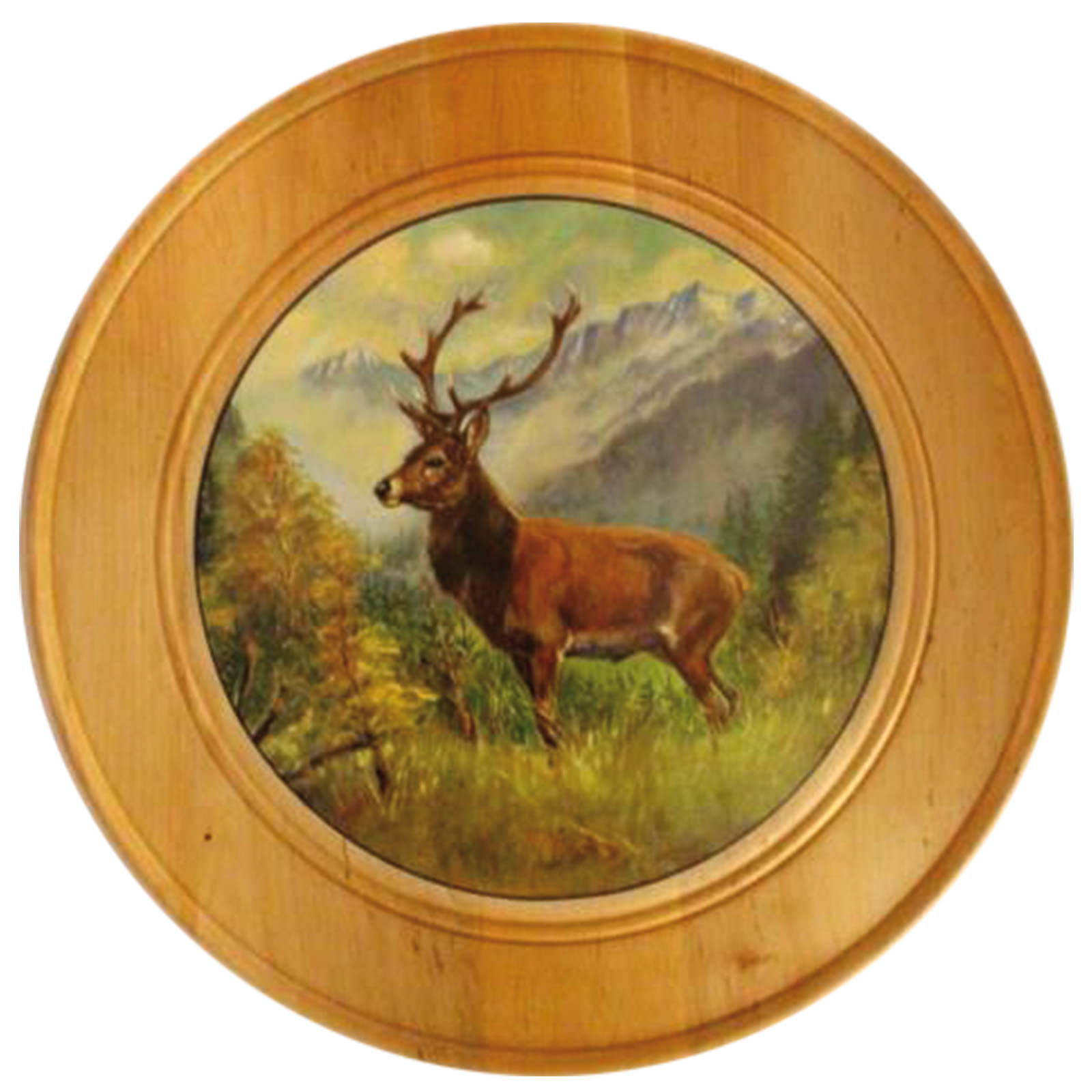 Ehrenscheibe aus Massivholz Ø 60 cm Ehrenscheibe aus Massivholz Ø 60 cm
