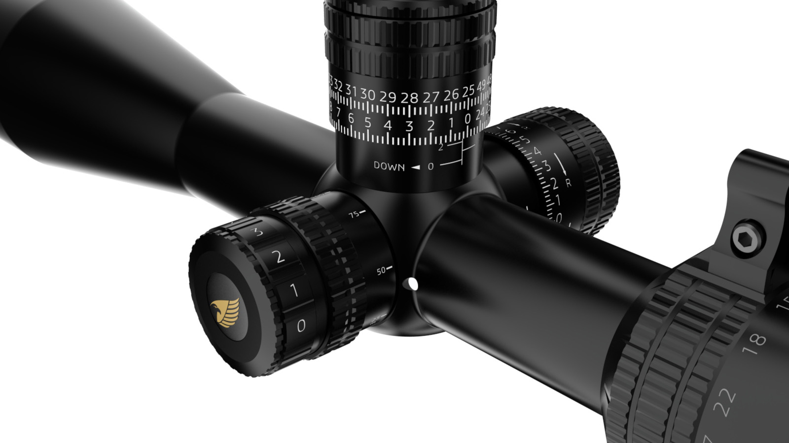 GPO SPECTRA™ 6x 4,5-27x50i MOAi FFP/CCW Zielfernrohr