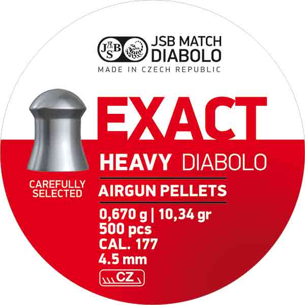 JSB Exact Heavy 0,670g JSB Exact Heavy 0,670g