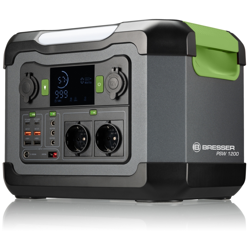 Bresser Mobile Power Station Stromspeicher 1200 Watt
