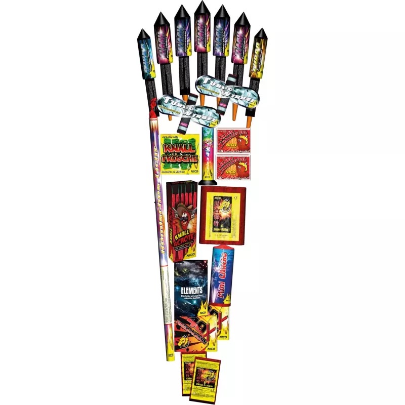 Nico Feuerwerk Hamsterkauf, Mix-Sortiment