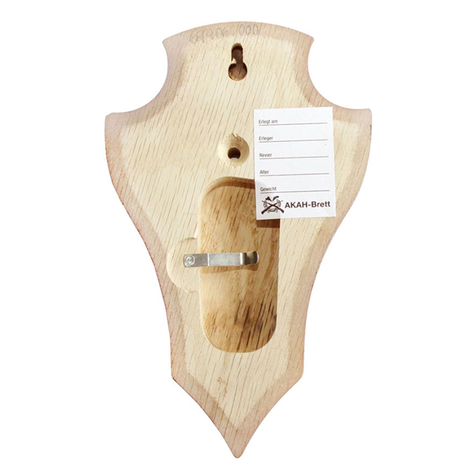 Gehörnbretter für Rehwild, 22x13 cm