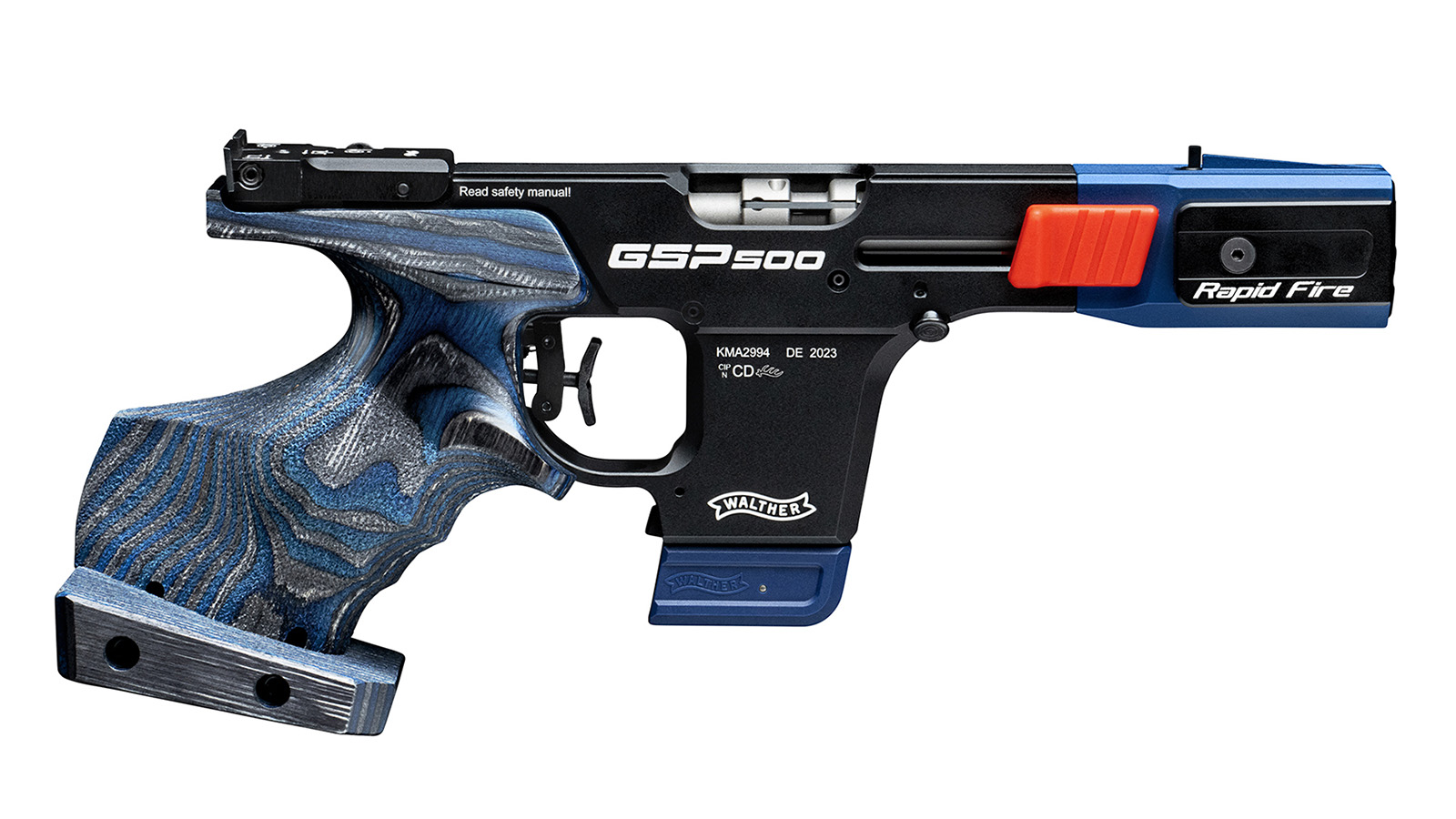 WALTHER GSP500 Rapid Fire Sportpistole WALTHER GSP500 Rapid Fire Sportpistole