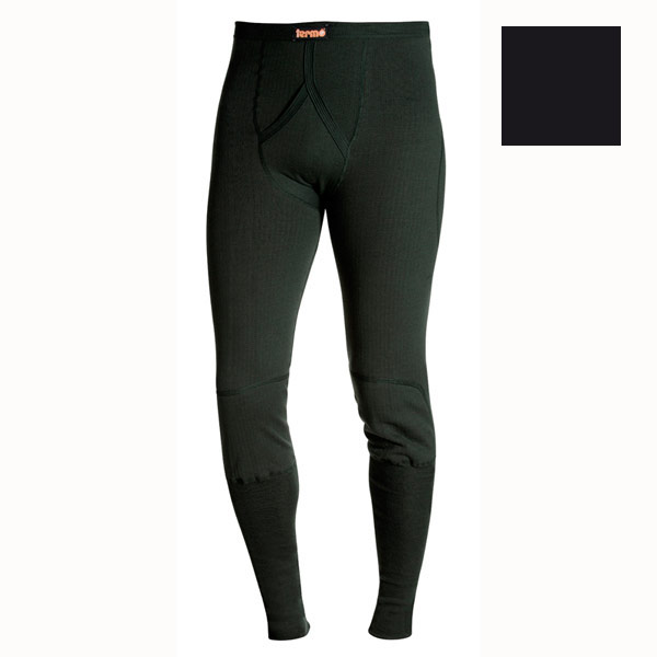 TERMO ORIGINAL HEAVY Lange Unterhose mit Eingriff schwarz