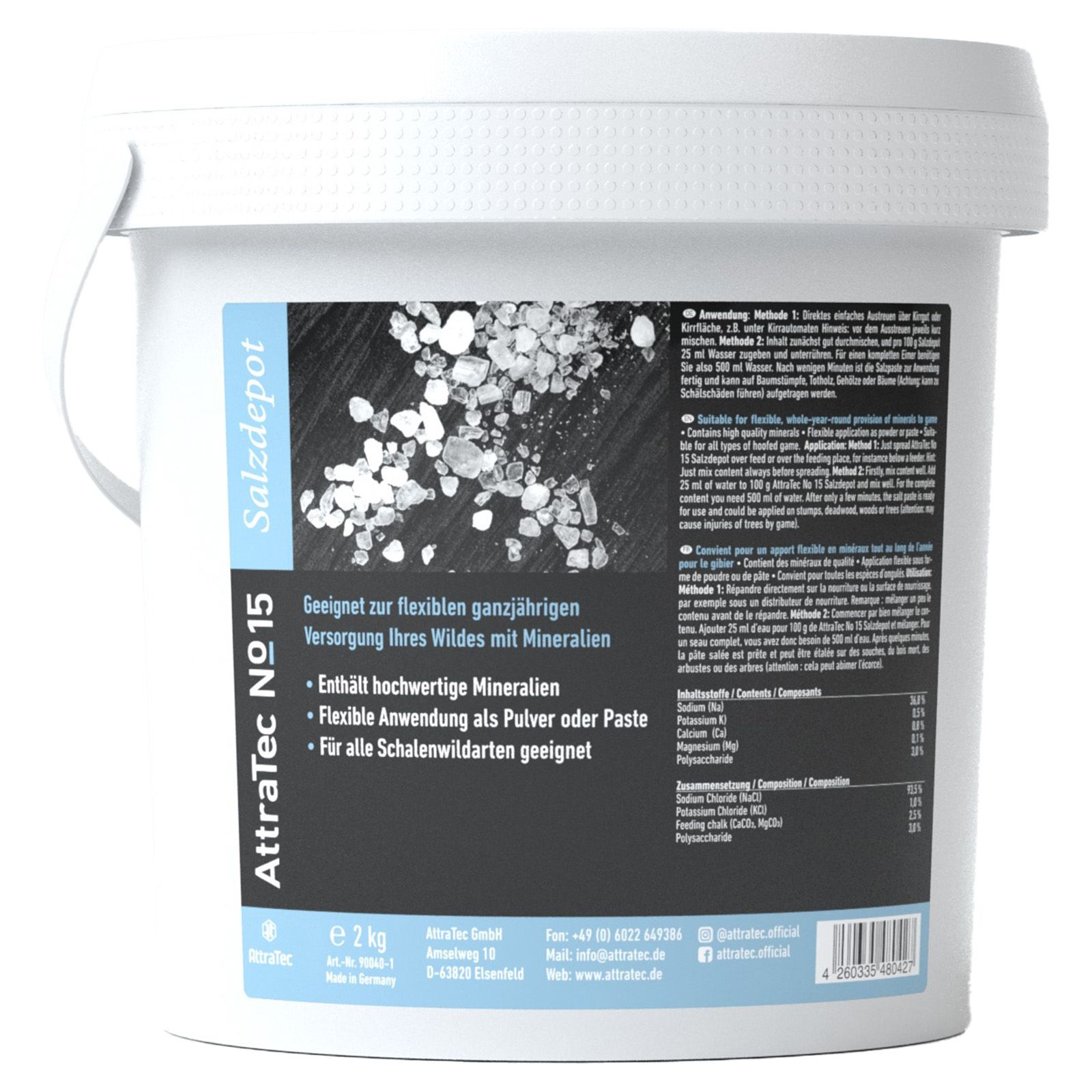 ATTRATEC No. 15 Salzdepot