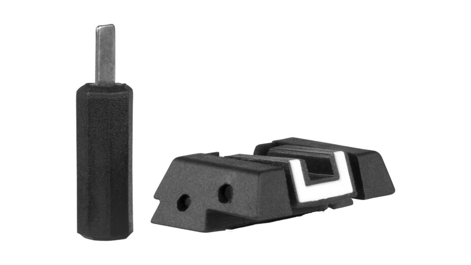 GLOCK Adjustable Rear Sight 2, Plastic.