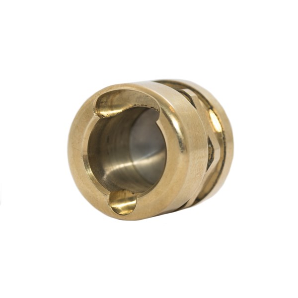 SPARTAN   Klassischer Büchsenmacher Adapter inkl. Dirt-Plug – Messing