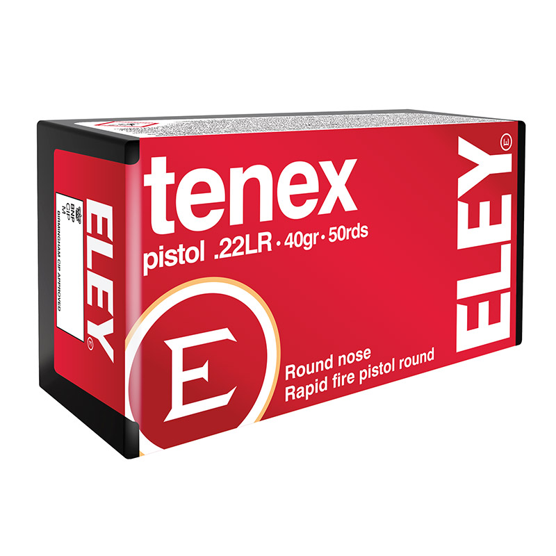 ELEY Tenex Pistol .22lr ELEY Tenex Pistol .22lr