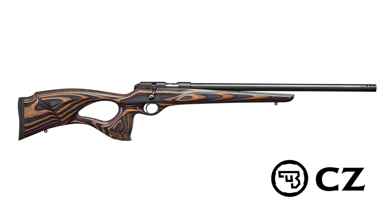 CZ 457 Thumbhole Threaded  16"  .22lr