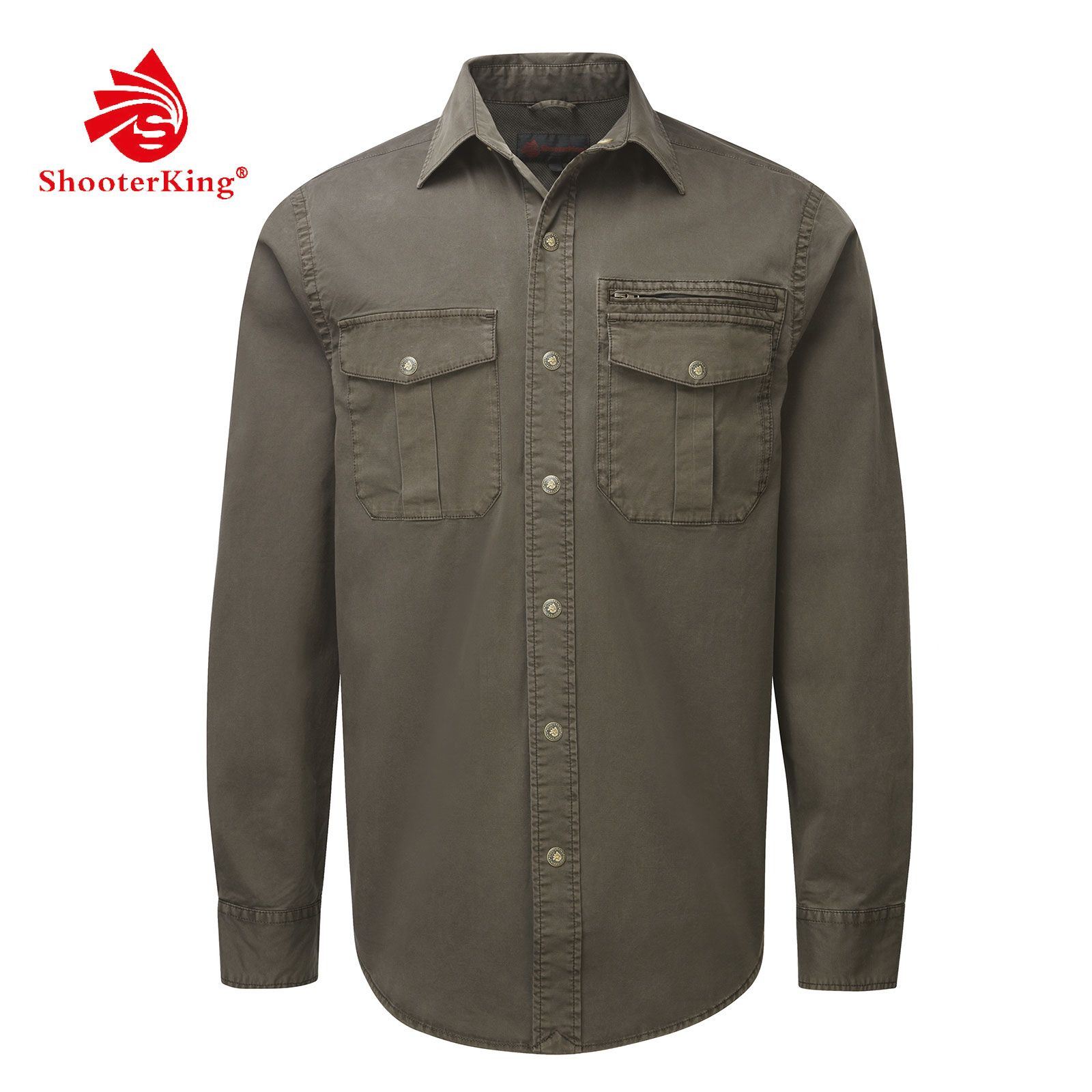 SHOOTERKING Forest Hemd braun