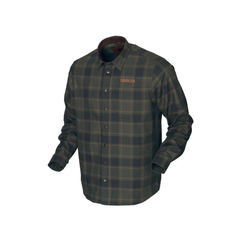 Härkila Metso Active Hemd Willow green check 3XL