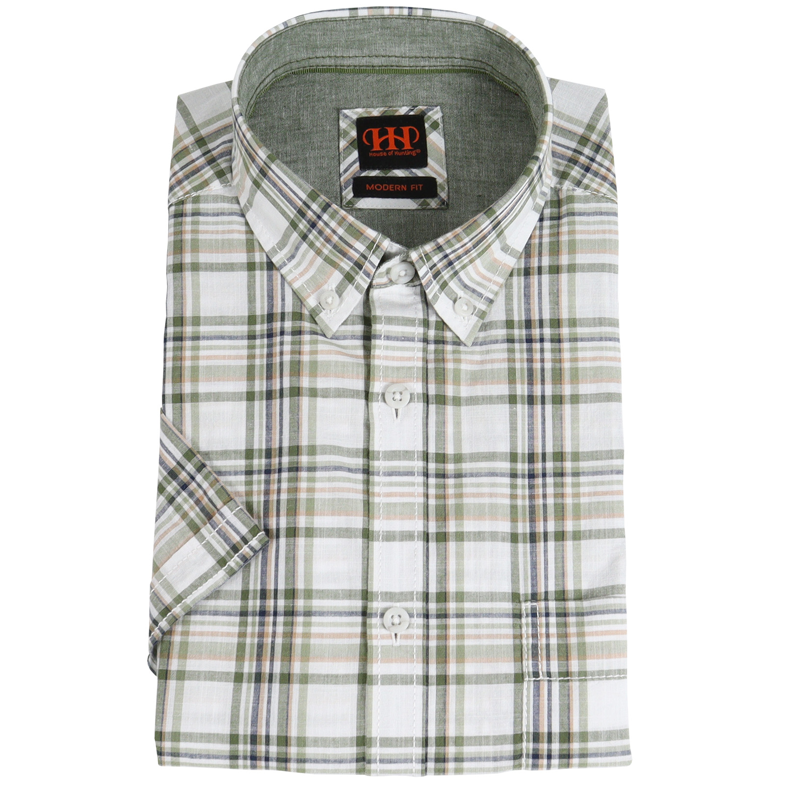 HOUSE OF HUNTING Sommerhemd Kurzarm KAIN HOUSE OF HUNTING Sommerhemd Kurzarm KAIN