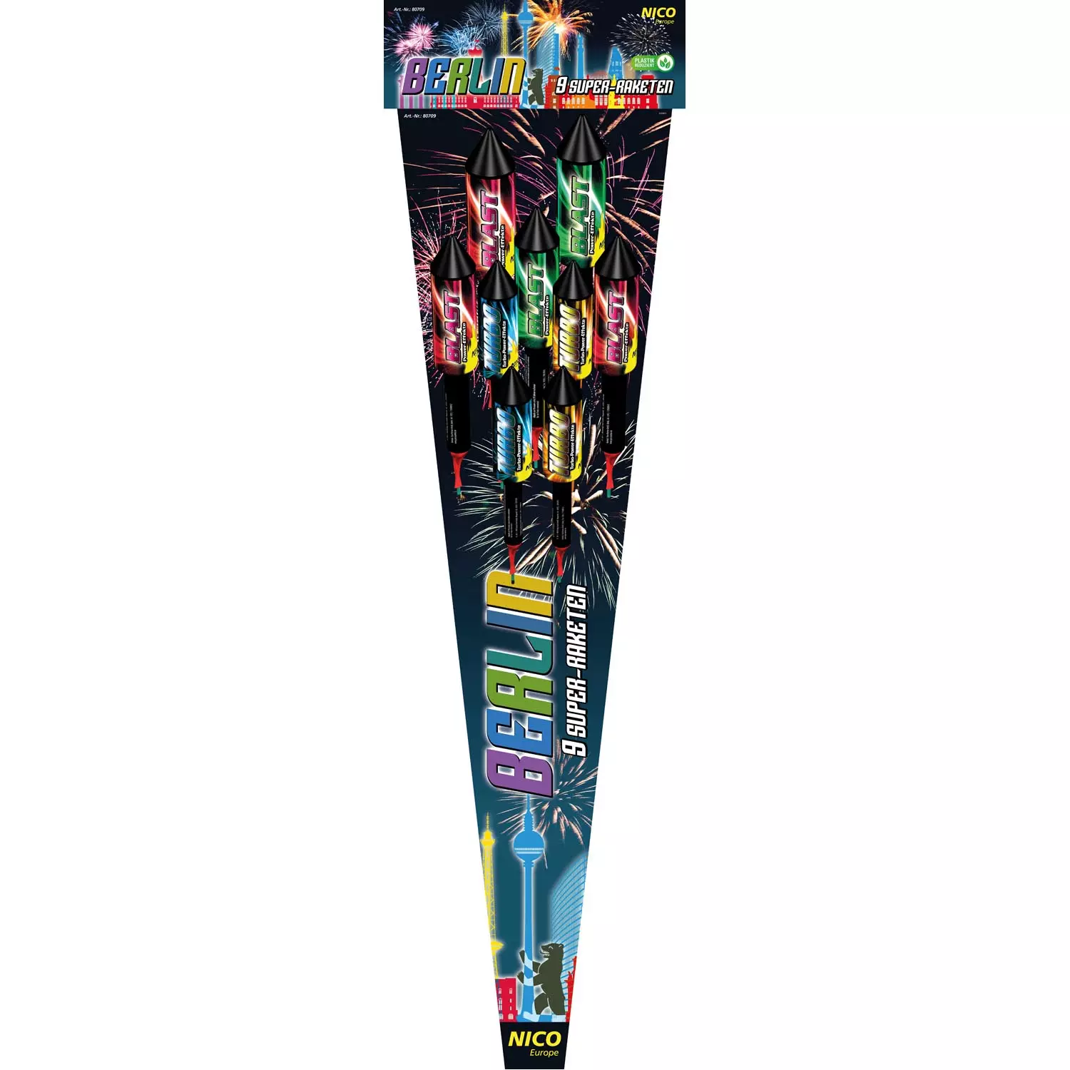 Nico Feuerwerk Berlin, 9er-Rak.-Btl.