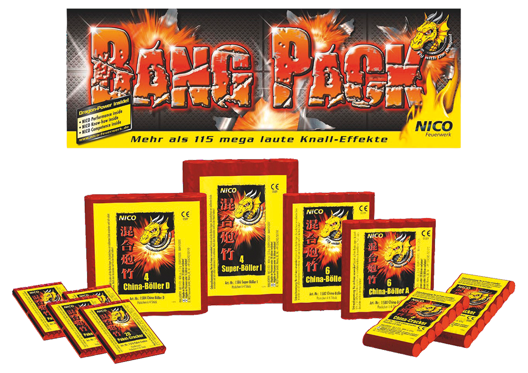 Nico Feuerwerk Bang Pack, Knall-Sort.