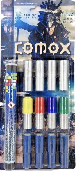 Zink Comox Signaleffekte für Schreckschusswaffen 22 Schuss