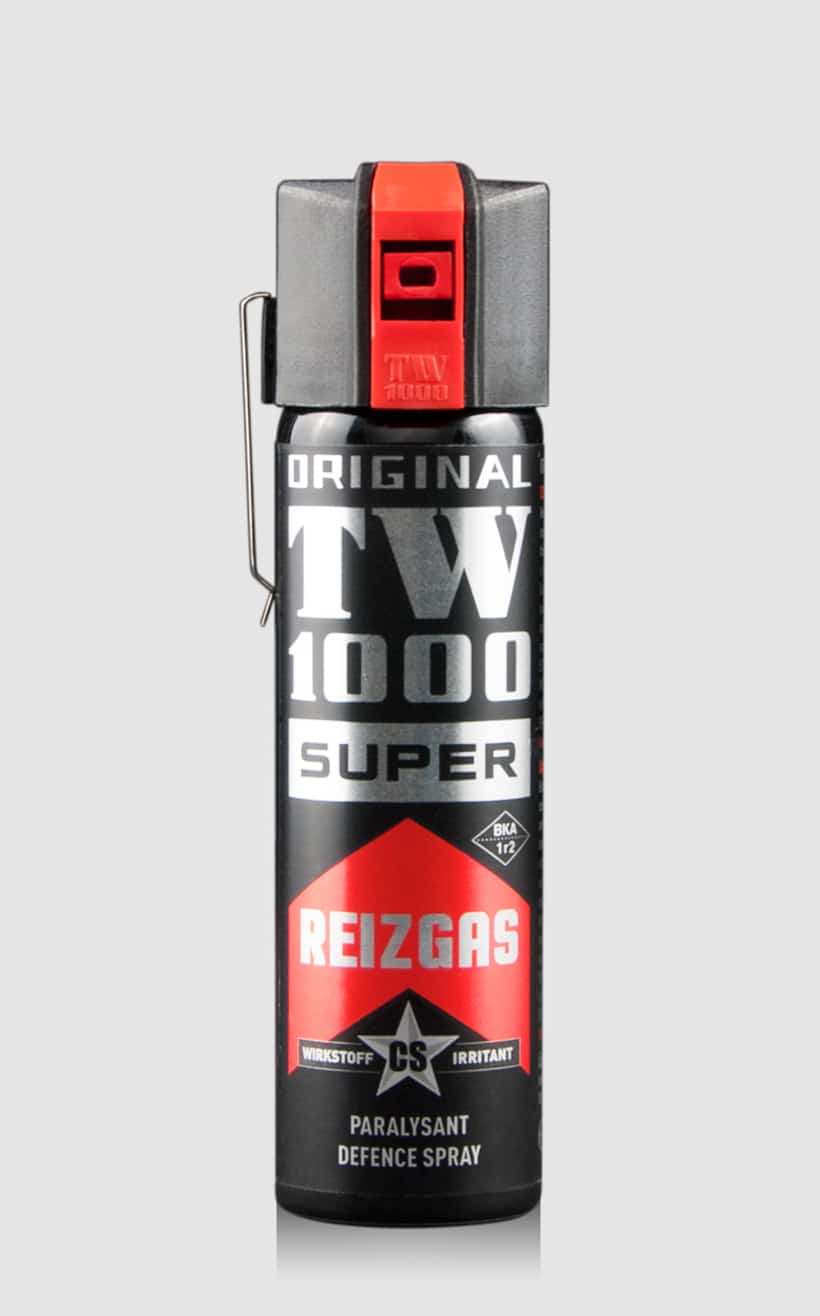TW1000 SUPER CS 75ml Abwehrspray mit BKA Prüfzeich