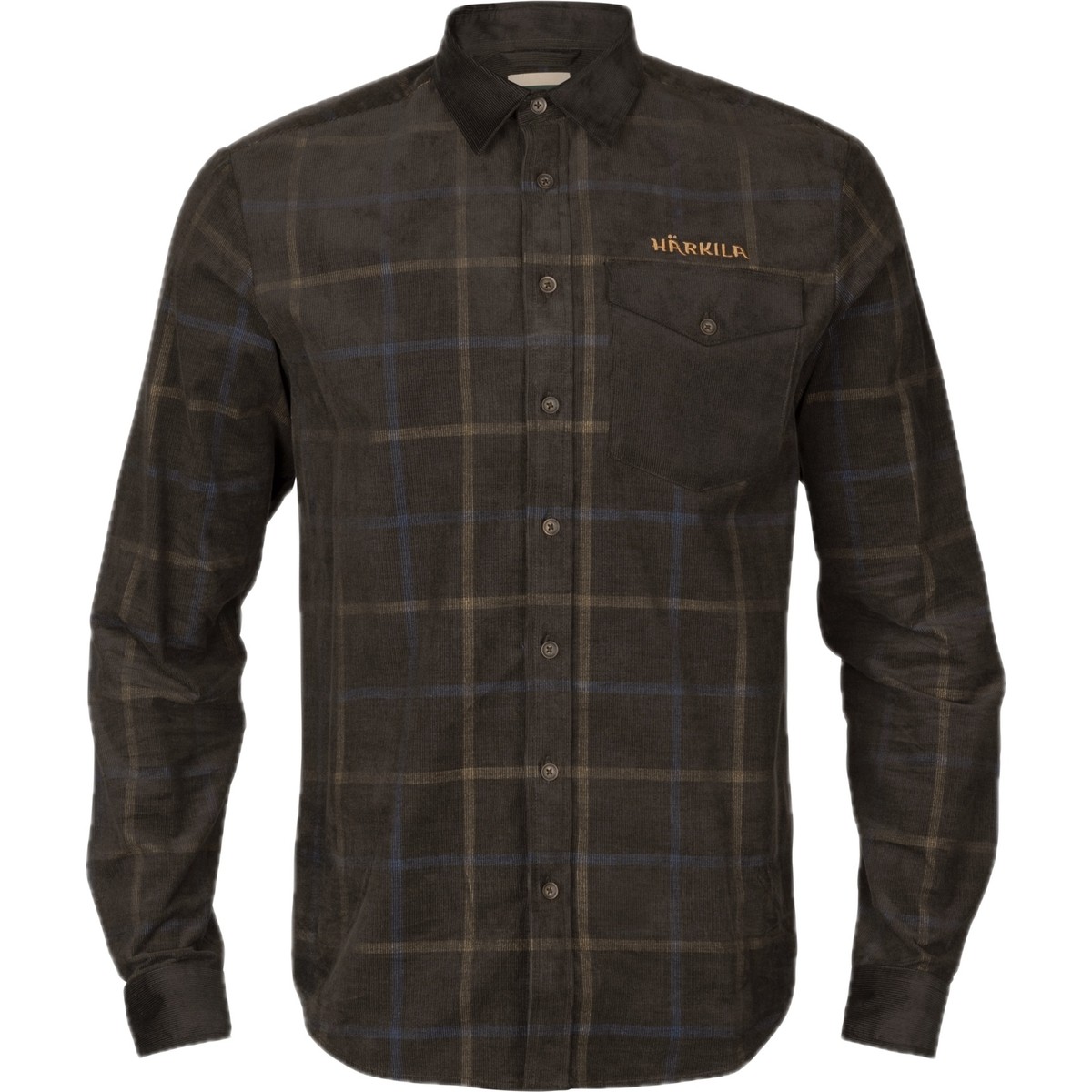 Härkila Kaldfjord Hemd Shadow brown 3XL