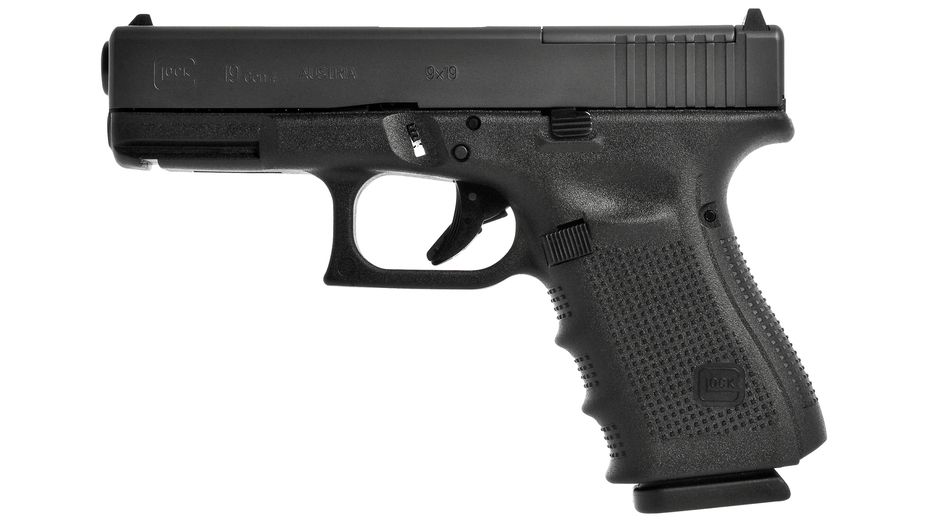 GLOCK Pistole G19 Gen4, MOS, 9 mm Luger, Compact