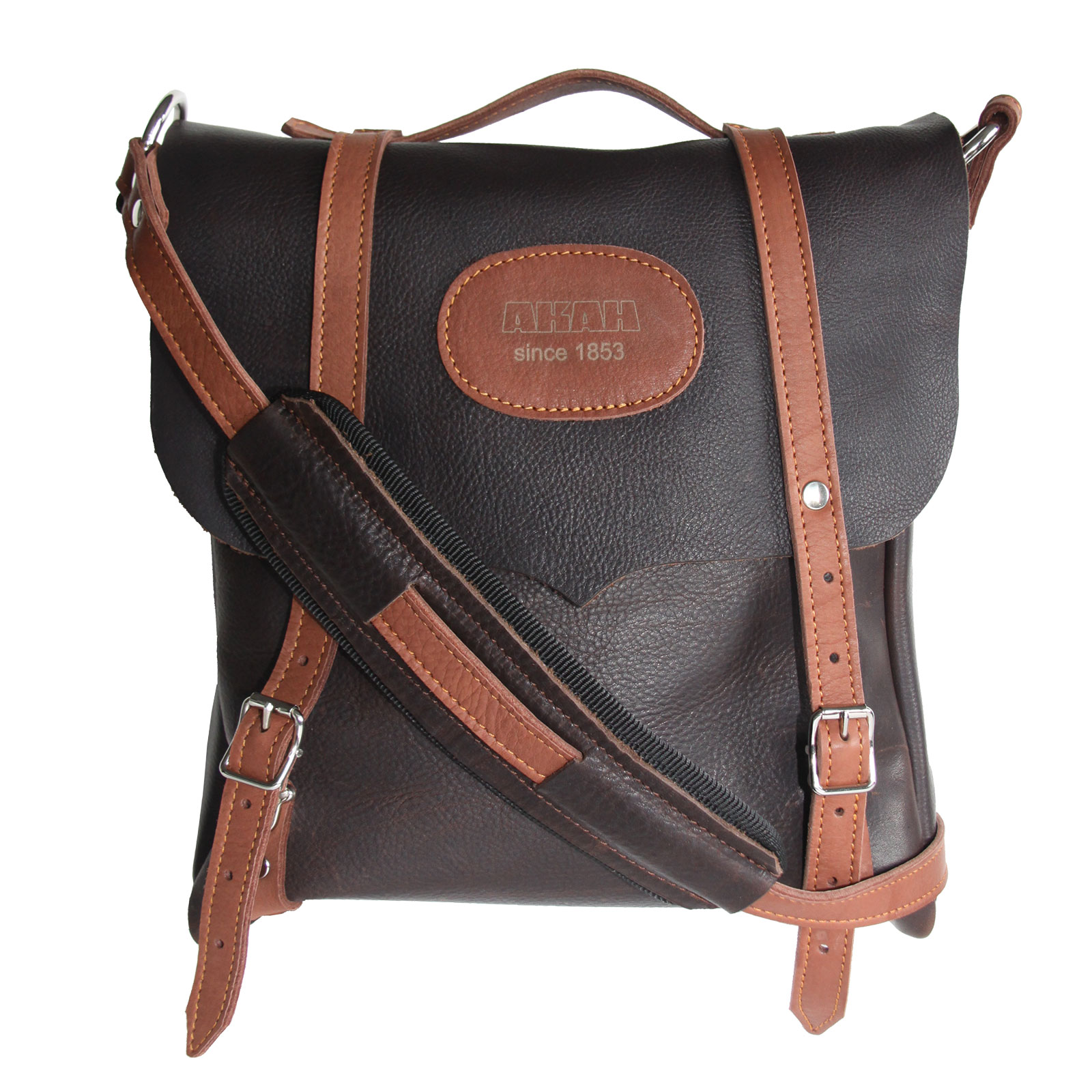 AKAH Traveltasche Vintage-Leder
