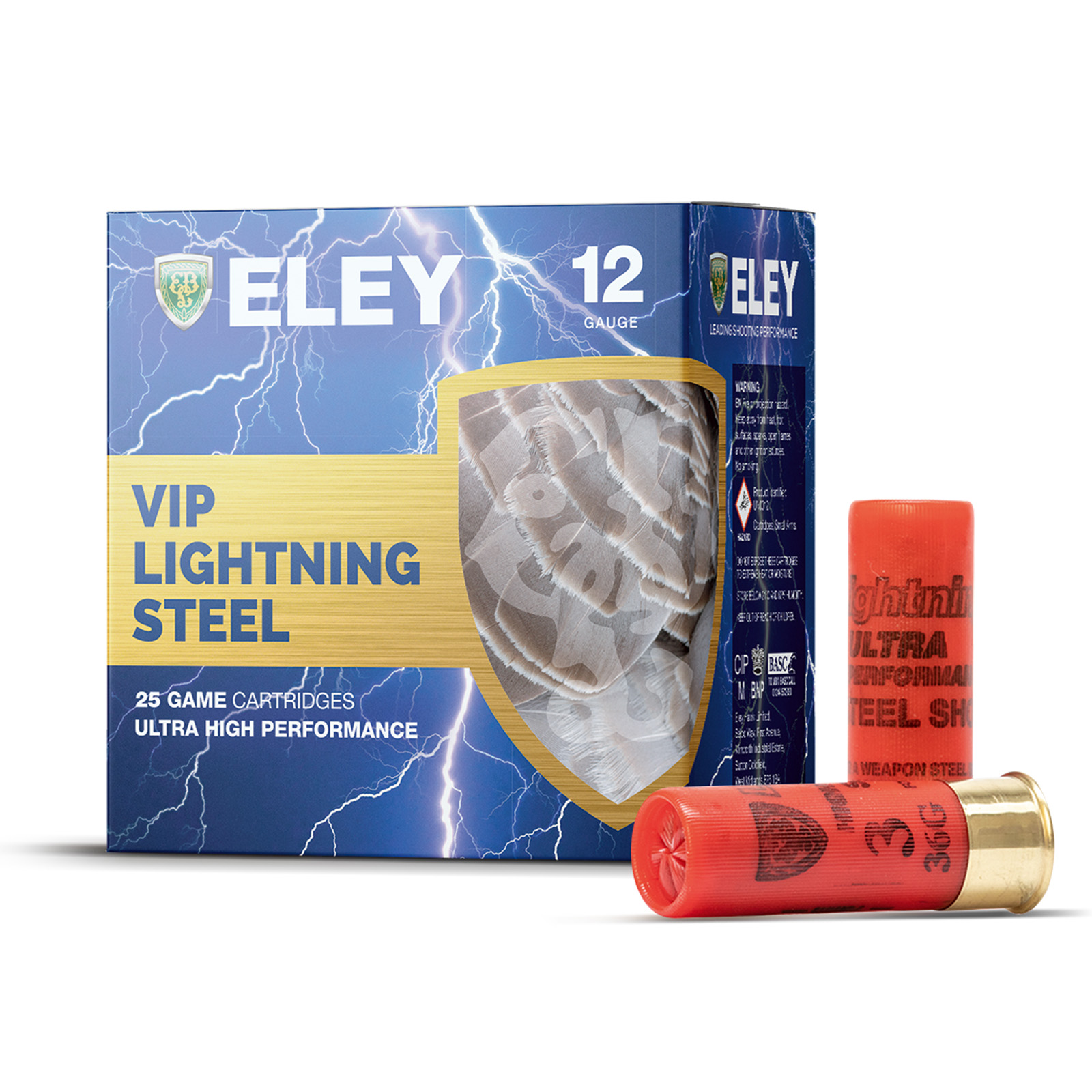 ELEY VIP Lightning Steel 12/76 ELEY VIP Lightning Steel 12/76