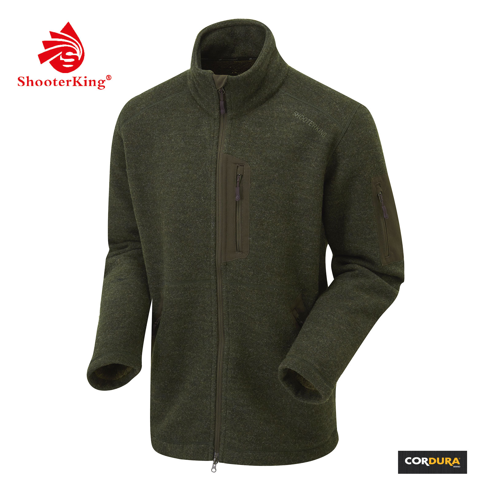 SHOOTERKING Jacke Forest Woolen grün SHOOTERKING Jacke Forest Woolen grün