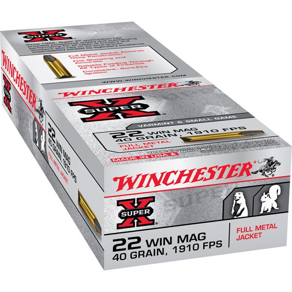 WINCHESTER .22WinMag Super-X FMJ