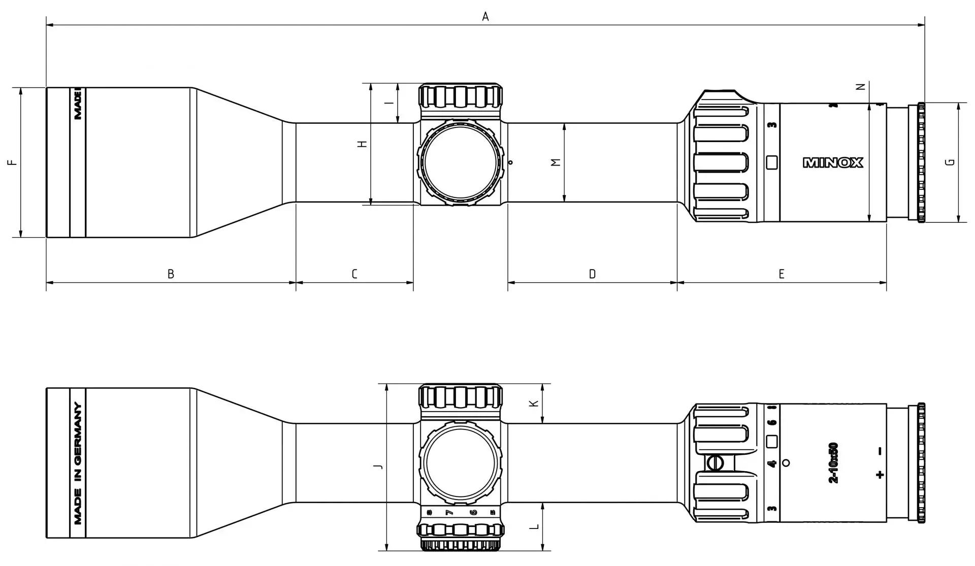 MINOX Zielfernrohr Allrounder 
