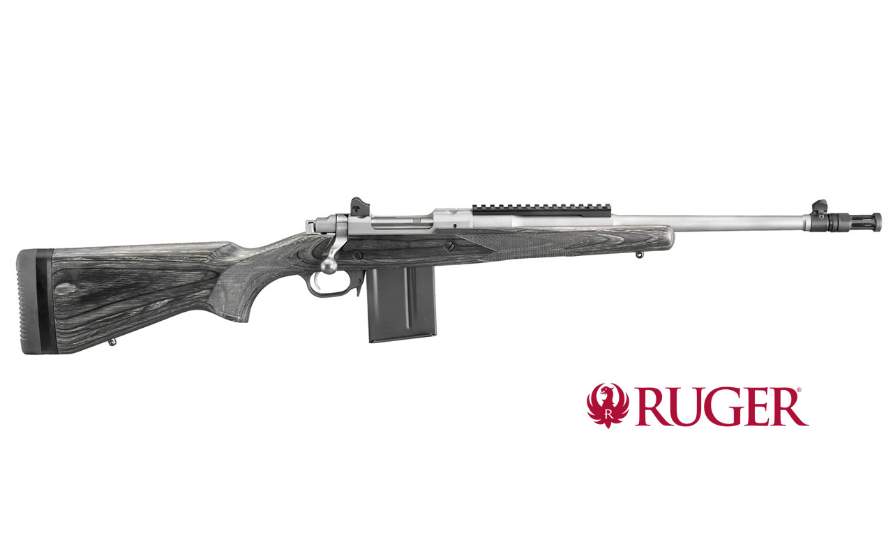 RUGER Gunsite Scout Rifle MFD Stainless RUGER Gunsite Scout Rifle MFD Stainless