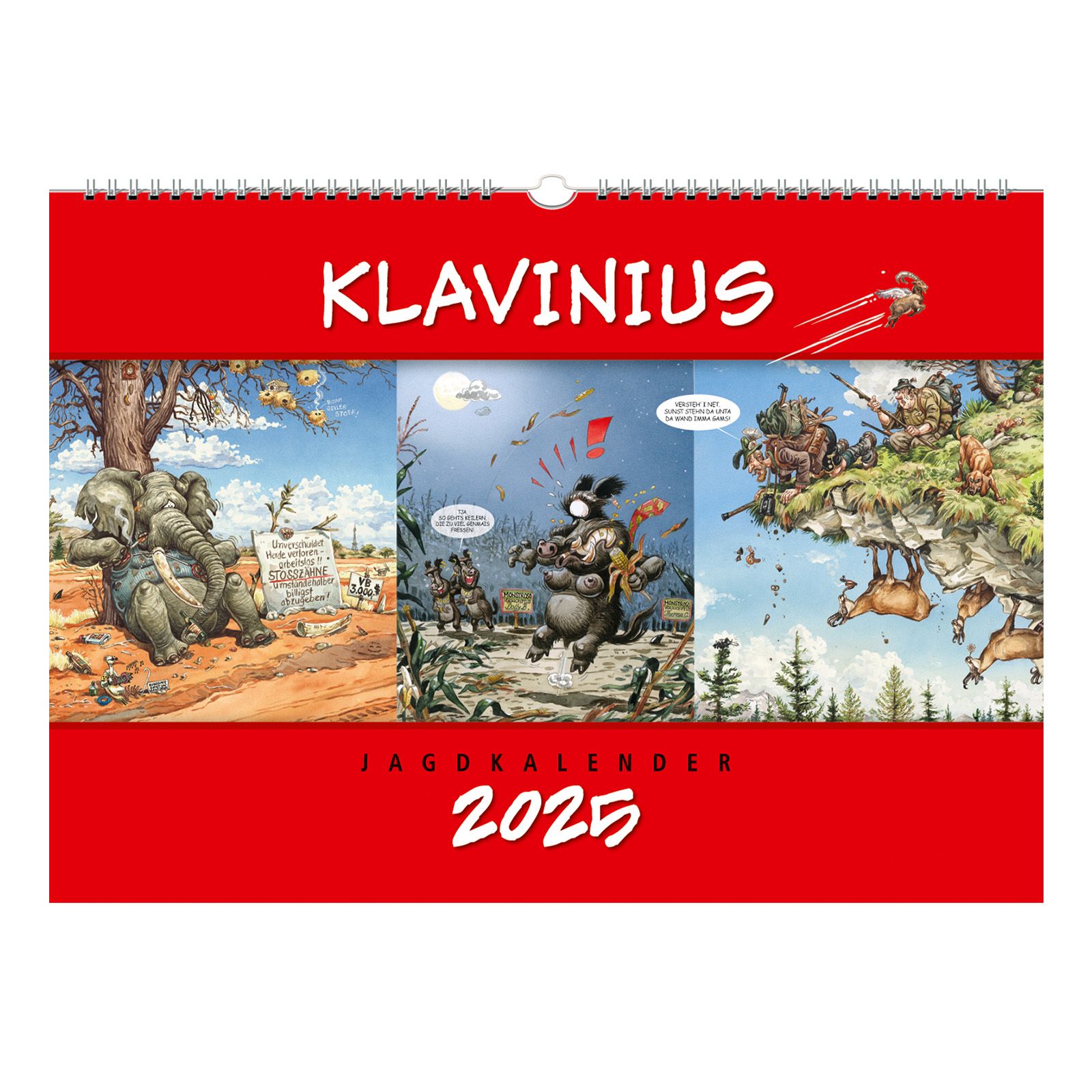 Jagdkalender »Klavinius« 2025 (DJZ Edition)