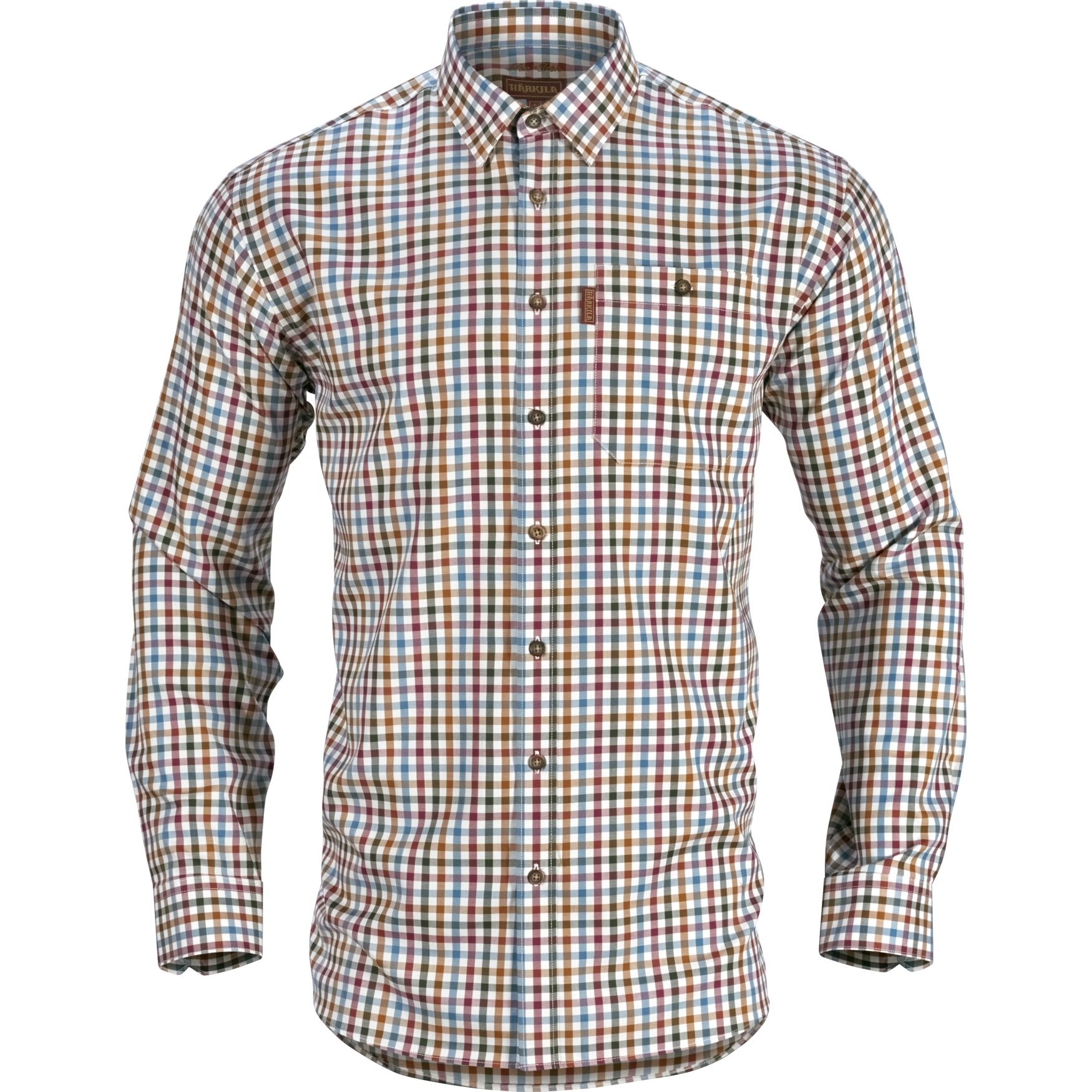 Härkila Hemd Milford in Multi Check