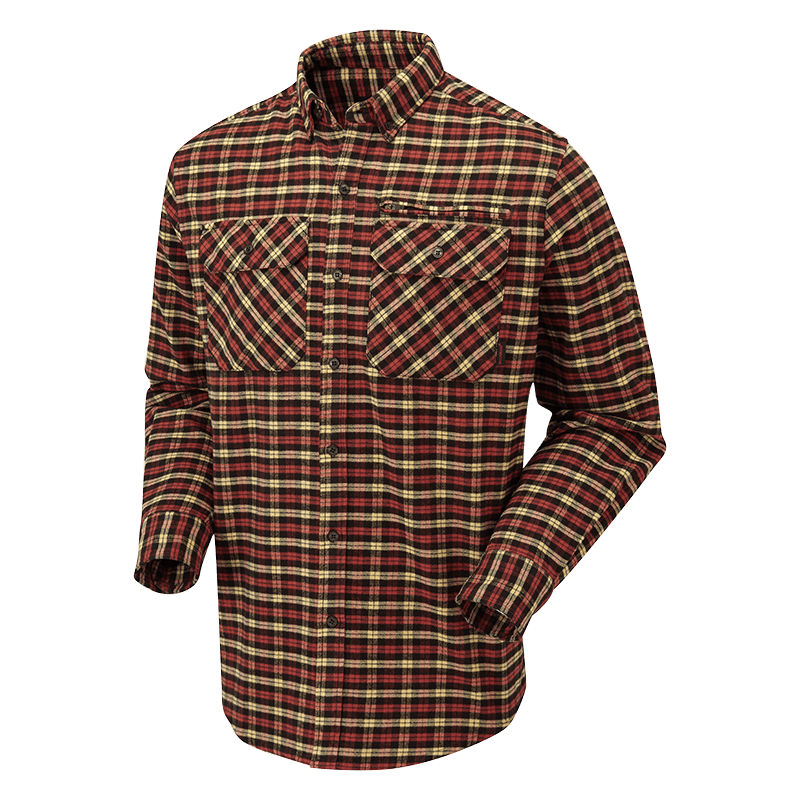 SHOOTERKING Woodlands Shirt Rot/Gelb Herren