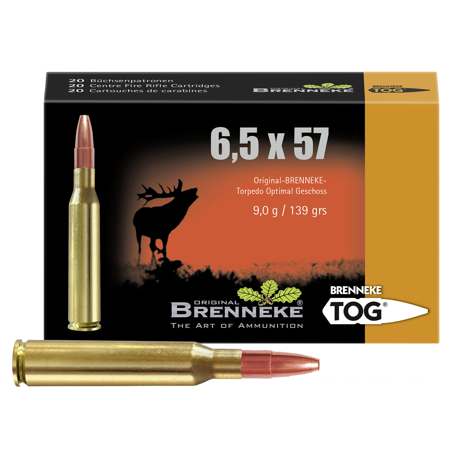 BRENNEKE 6,5x57 TOG