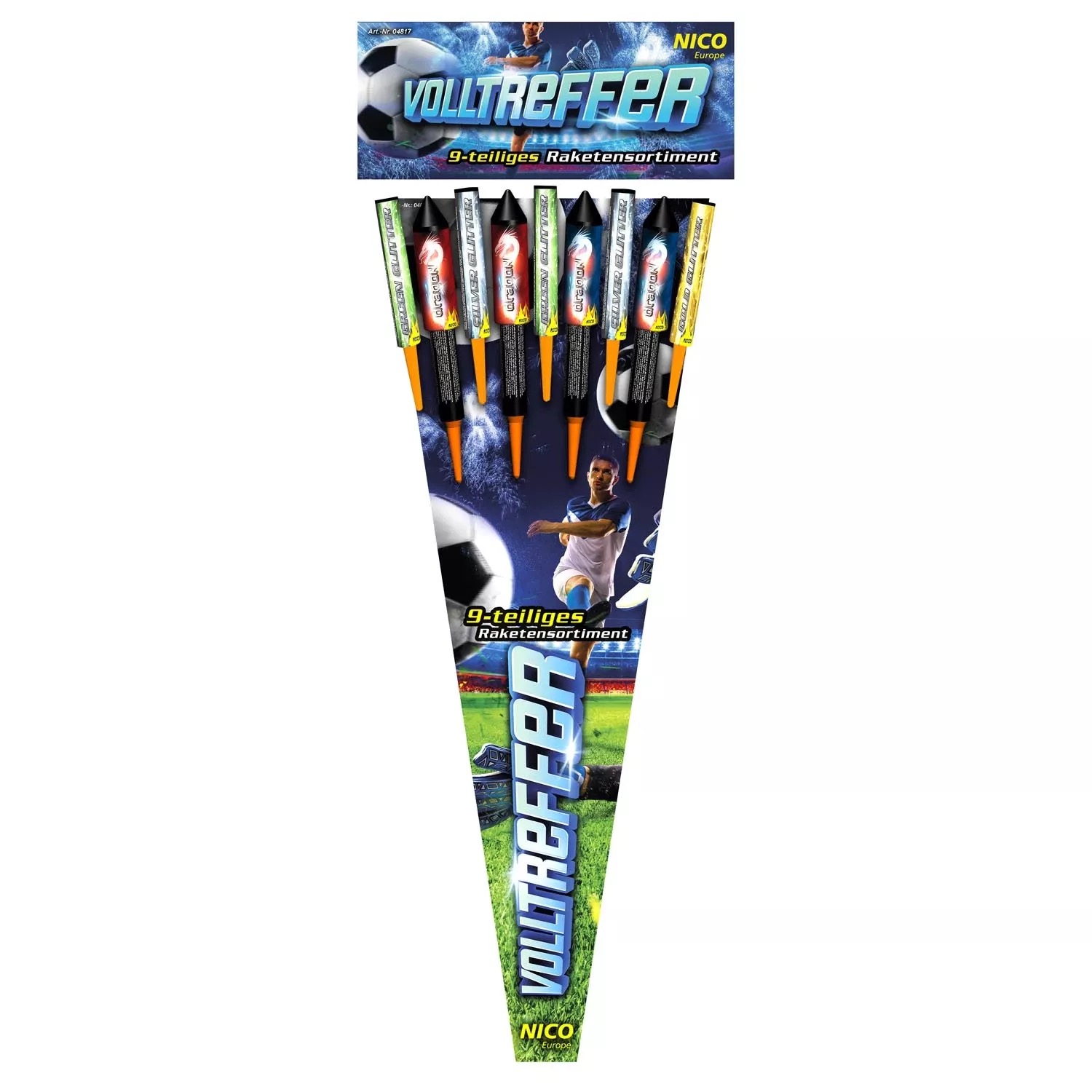 Nico Feuerwerk Volltreffer, 9-tlg.