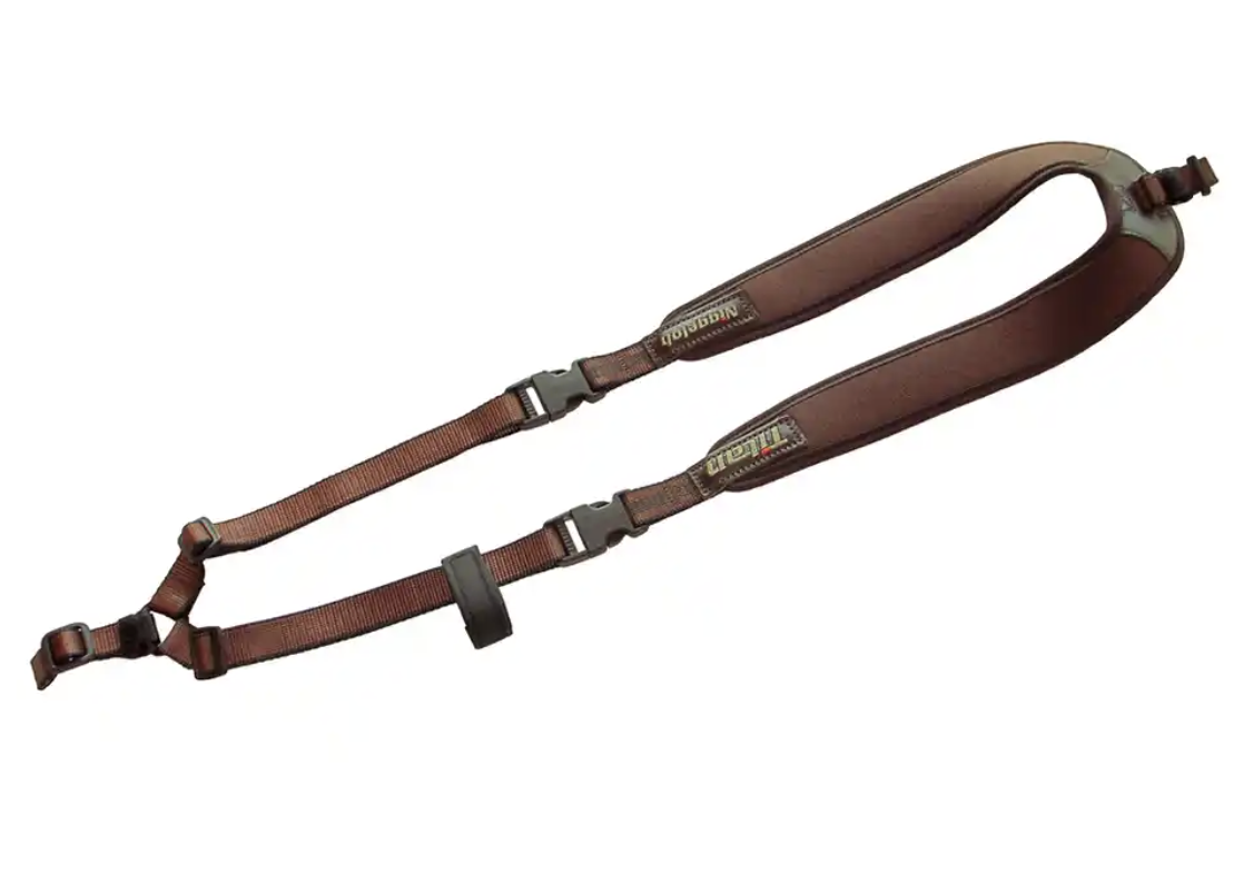 Niggeloh Rucksack-Gewehrgurt Titan II Neopren / Braun