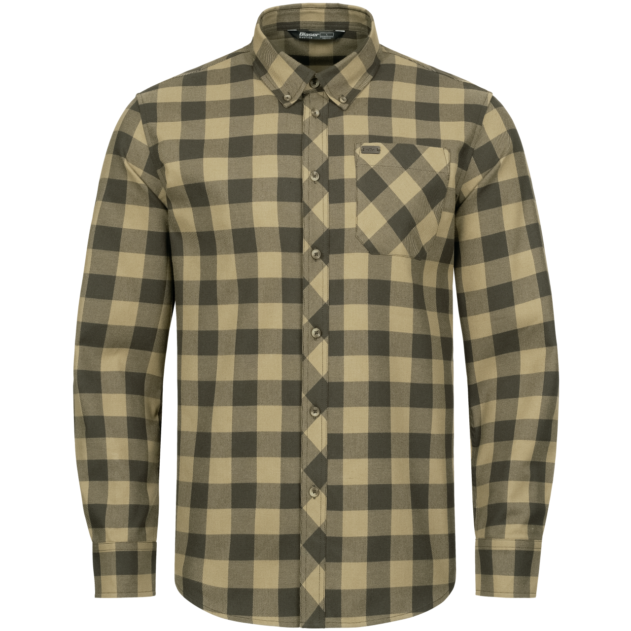 Blaser Herren Hemd Joshua braun kariert