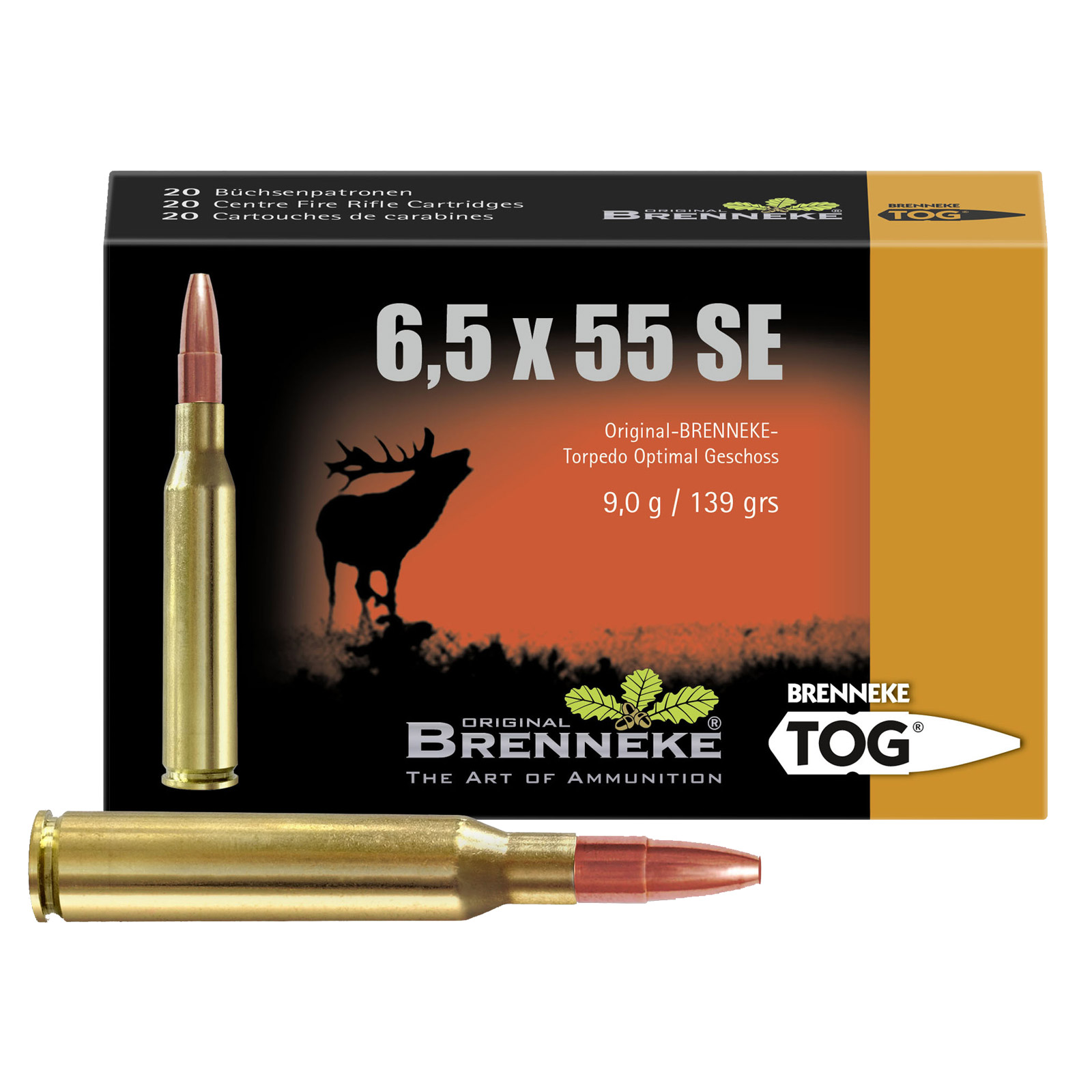 BRENNEKE 6,5x55 SE TOG