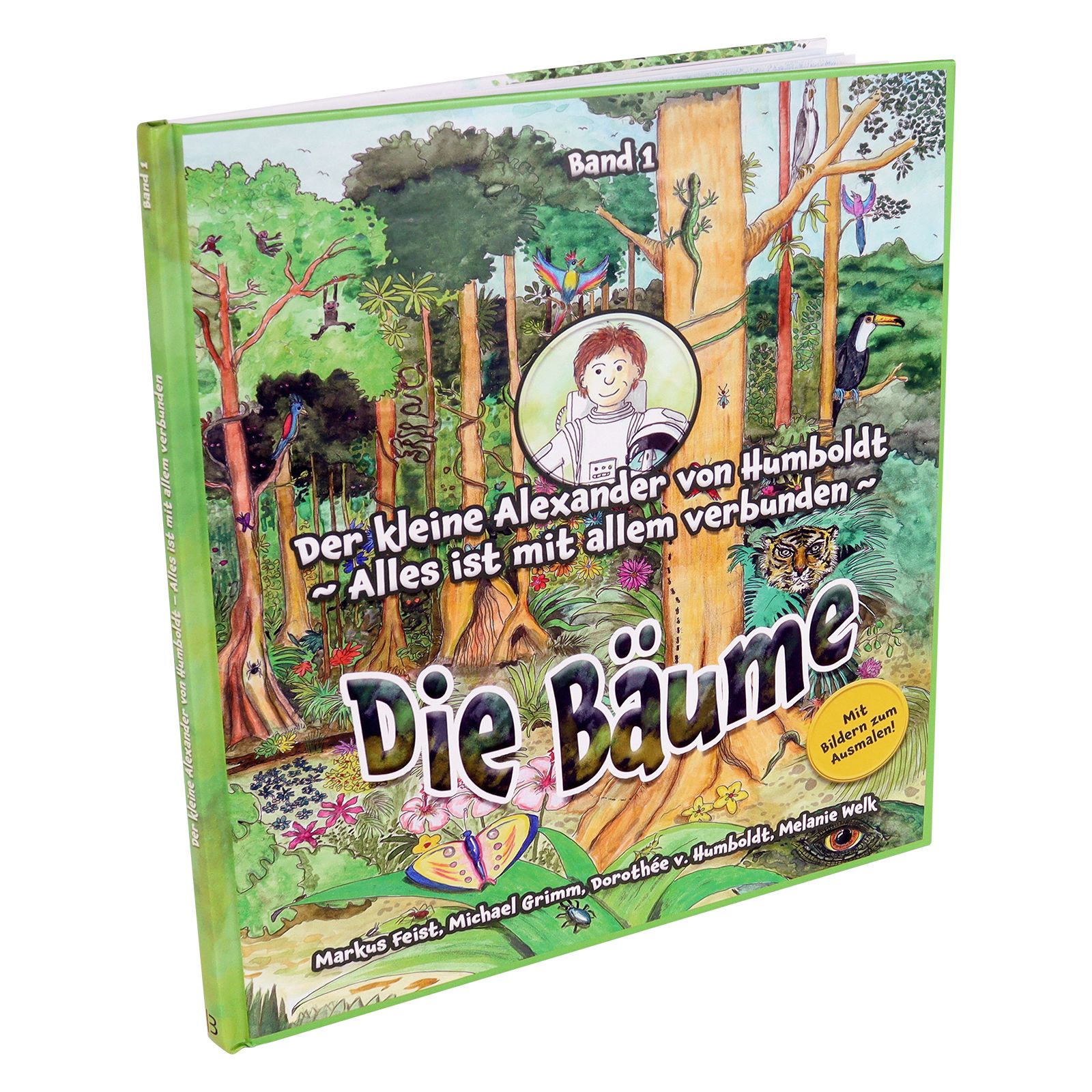 Kinderbuch Der kleine Alexander von Humboldt - Band 1 Die Bäume