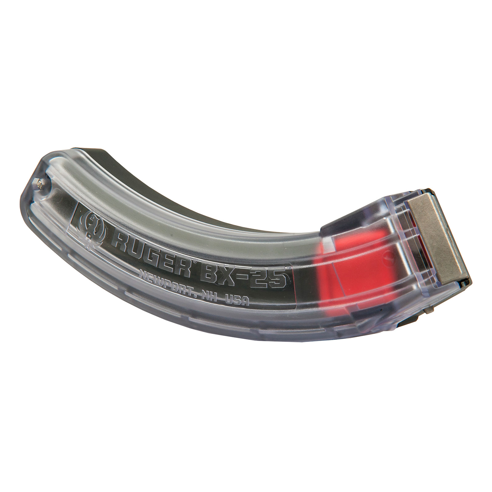 RUGER BX-25 Magazin für Ruger 10/22 transparent Kal. .22lr 25-Schuss RUGER BX-25 Magazin für Ruger 10/22 transparent Kal. .22lr 25-Schuss