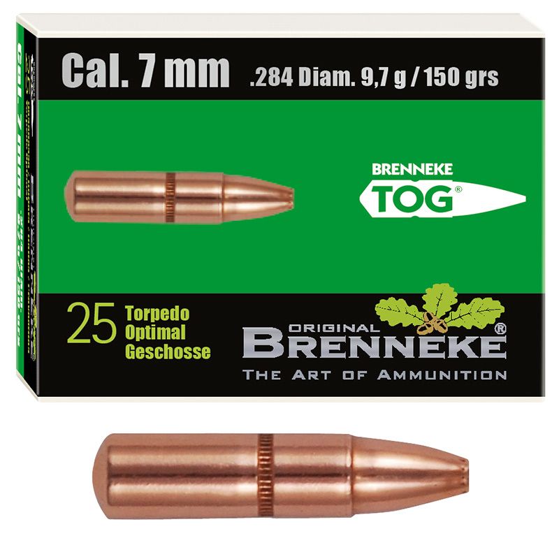BRENNEKE Geschoss 7mm TOG