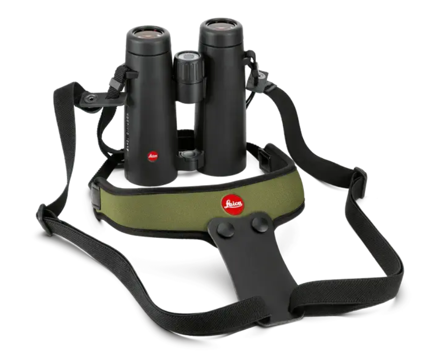 Leica Neopren Fernglasgurt Sport, olivgrün