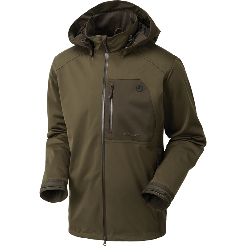 SHOOTERKING Huntflex Jacke Braun Oliv 2.0