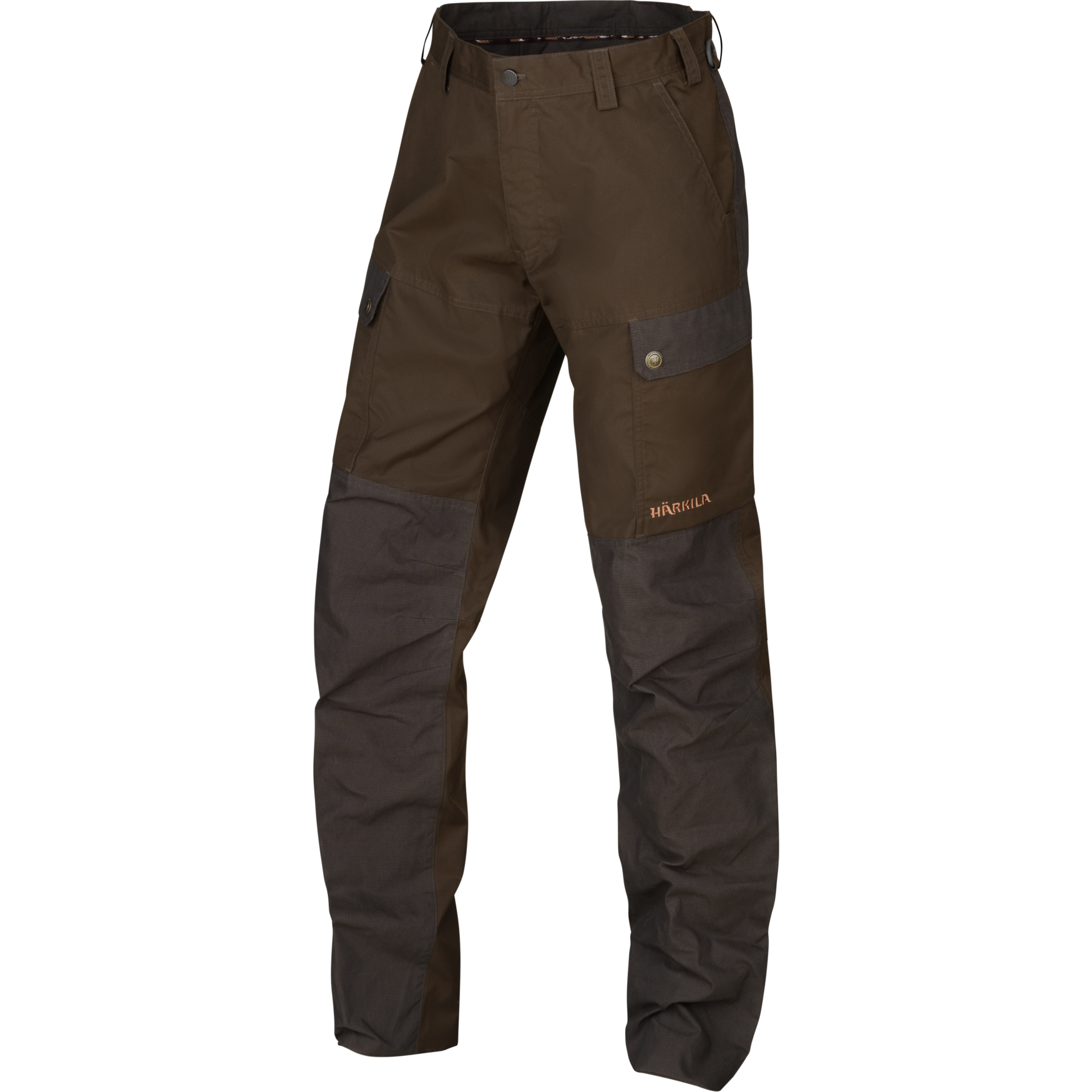 Härkila Asmund Hose Dark olive/Willow green