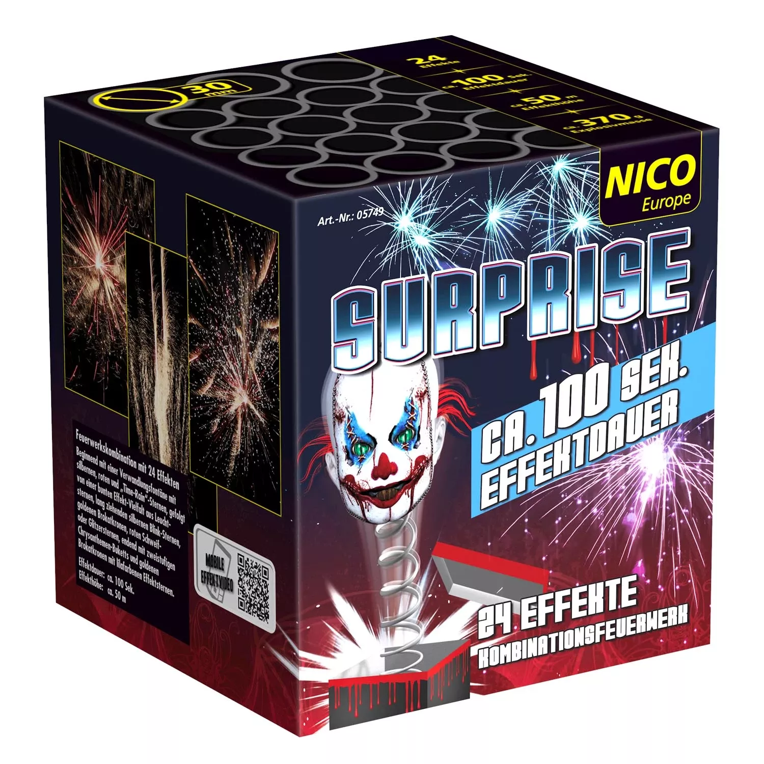 Nico Feuerwerk Surprise, 24 Schuss