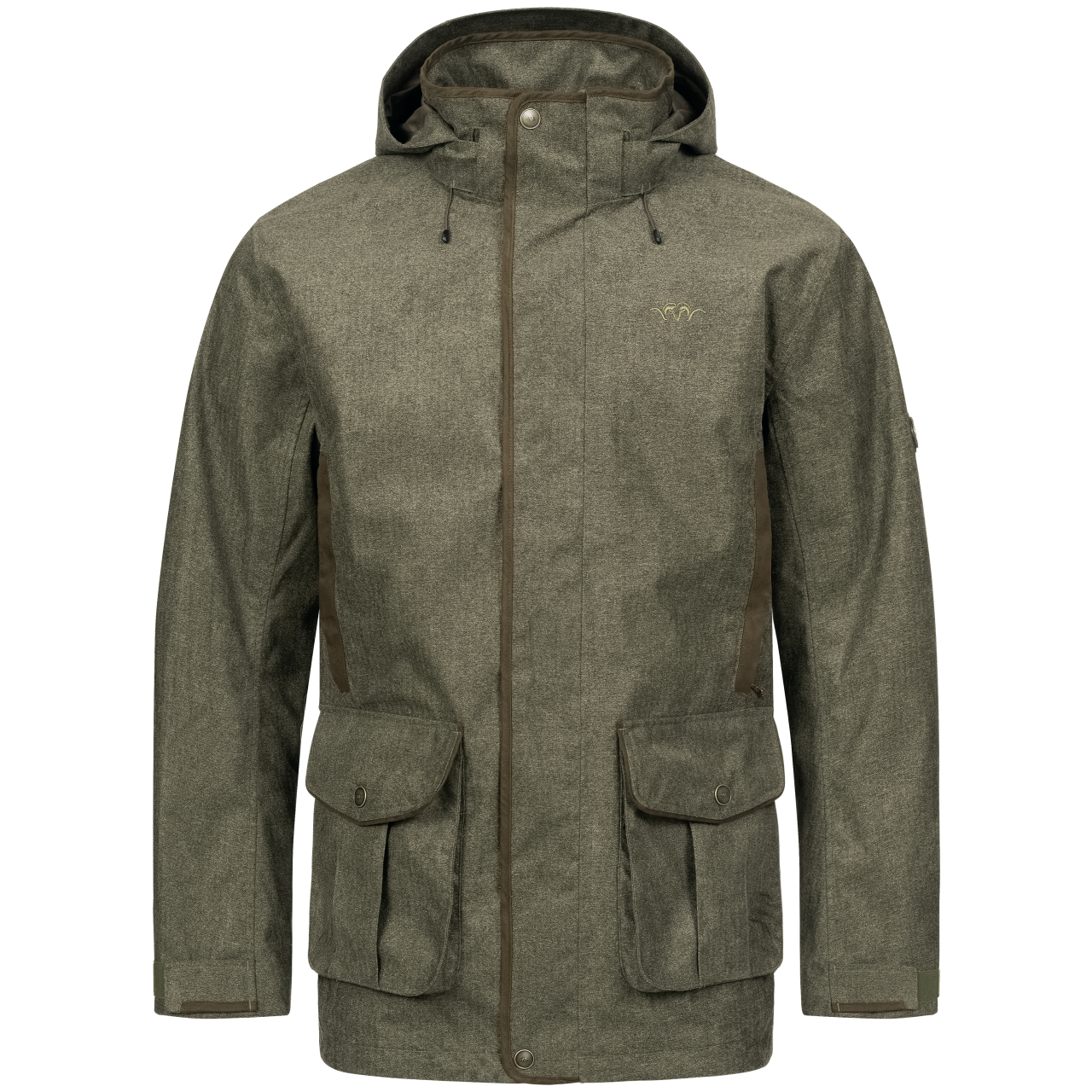 Blaser Herren VINTAGE Wing Jacke oliv-melange / schwarz