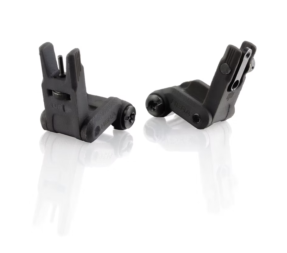 Hera Arms Flip Up Sights Black