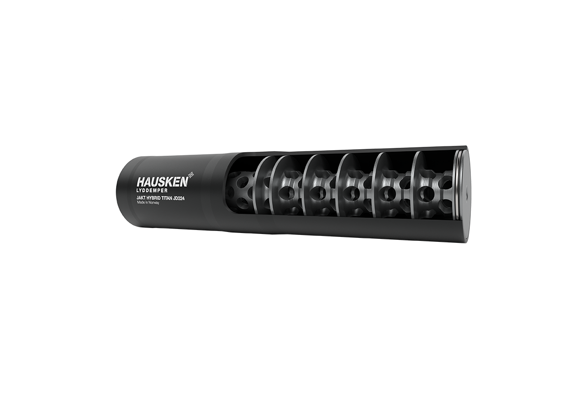 HAUSKEN JAKT JD224Ti HYBRID TITAN 9,30mm - Cal. .360 / 9,3 Black HAUSKEN JAKT JD224Ti HYBRID TITAN 9,30mm - Cal. .360 / 9,3 Black