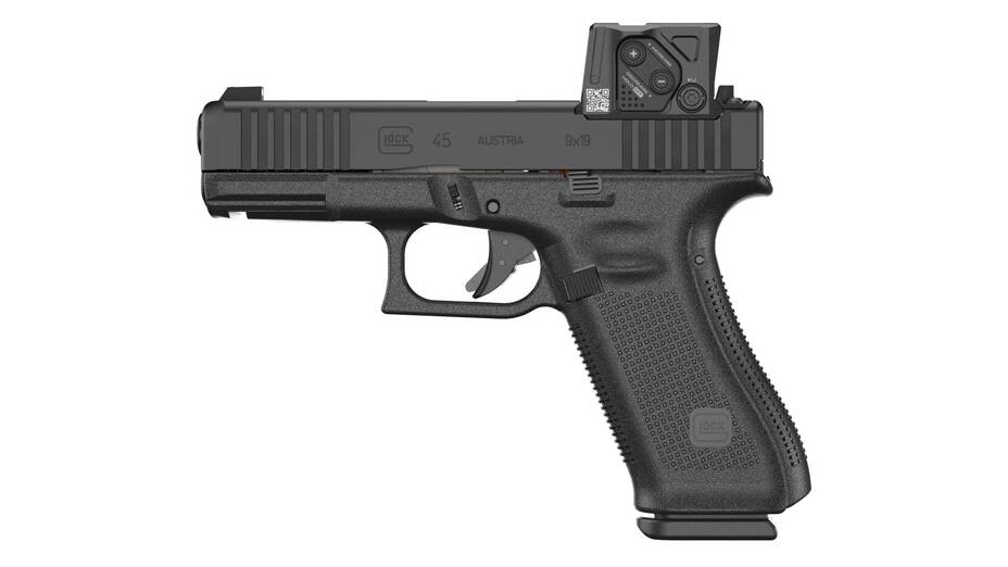GLOCK Pistole G45 Gen5, FS, 9 mm Luger, Compact Crossover, A-CUT COA Combo