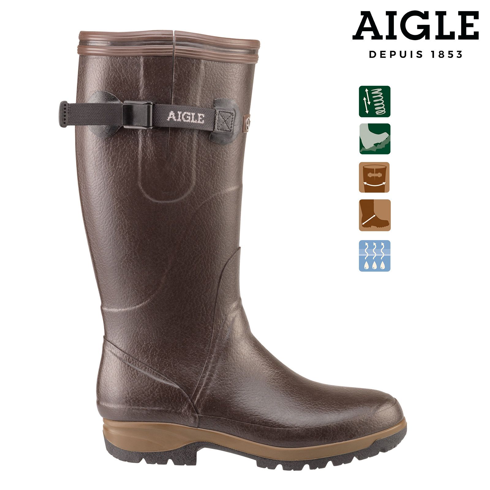 AIGLE TERRA PRO Vario braun